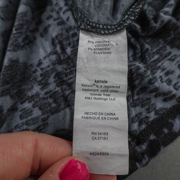 Kensie Womens Maxi Skirt Small Gray Goth Grunge Indie Statement Edgy Witchy Y2K - Picture 4 of 9